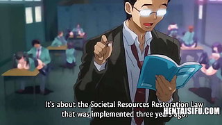 A Japanese College Transforming Dropouts into Cum Dollars - English Subtitles