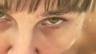 Mature wife marie enjoying a cock melting in her mouth