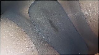 Black Pantyhose Pussy