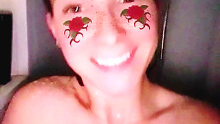 I Gave This Video to My Lesbian 47f Gym Coach with Me Playing with My Pussy Seducing Her