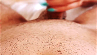 Horny Wife cuck me with a French Guy in our bed