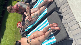 Double Hotwife Booty Worship with Oil Massage