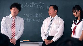 Asian and american group sex