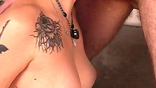 Wife After Working as a Secretary Sucks Dick and Lets Her Pussy Licked