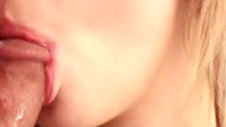 Alexis Adams puffy nipple sloppy blowjob