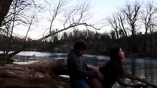 Outdoor Sex with my 18yo Amateur Girlfriend
