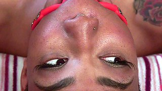 Jemeni loves it Anal Black and Ebony Bukkake Interracial POV