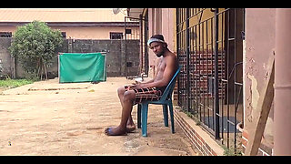 Sex Addicted Nasty Bitch Fuck Her Husband Brother Outside Behind the Window