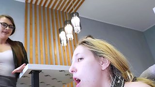 Retro lesbian foot fetish