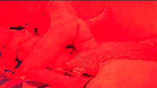 Blowing a Load on Curvy BBW Slut