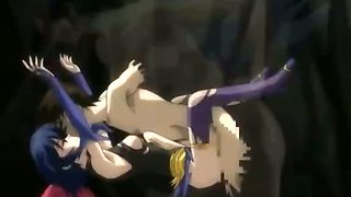 Bimbo gets fully filled with tentacles