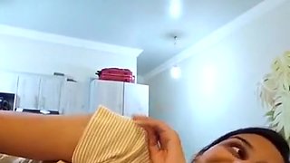 Indian Wife And Husband Romance With Pregnant In Interview