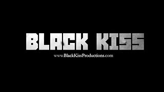 Black Kiss Talks Dirty While His Girl Rides His Big Cock