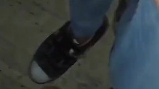 Fucking a Whore Peda in the Street After the Party