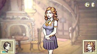 Professor and audience play a naughty strip game with a Harry Potter twist