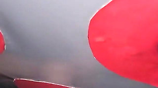 Wife Fucks Bareback in Gloryhole and Gets Her Pussy Full of Cum