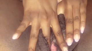 Squeezing My Boobs Spreading My Pussy Butt Plug Deep in My Ass