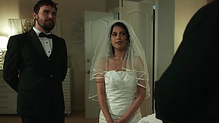 Brides Derrick & Penelope go wild in bed