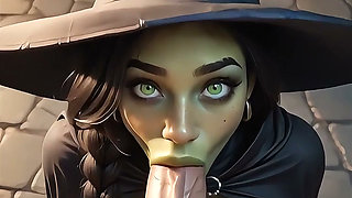 Oral Obsession - AI-Generated Aliens, Elves, Mermaids & Witches Swallow Huge Cocks