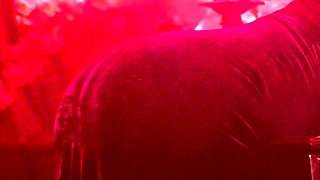 Big boobs mature Redhead MILF strip nude