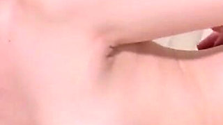 The Chubby Young Wife Likes to Lick the Cock and Play with Her Pussy