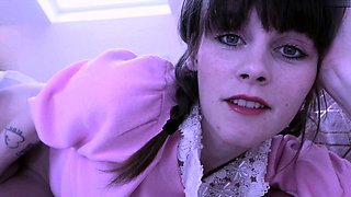 Hot amateur teen butt plug solo play