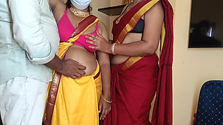 Housewife homemade threesome