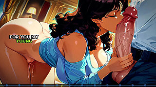 Blonde and Brunette MILFs, Big Tits and Horny: Will You Make It to the End? - JOI Animation with Ai