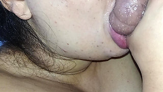 GREEDY, THIS BITCH SWALLOWS ALL HER HORNY COCK FROM CUCKOLD TO STALK