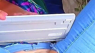 Intense Sex Machine Orgasm with Clit Suction and Spread Labia with Clamps