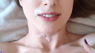 B/g POV Titty Fuck Facial