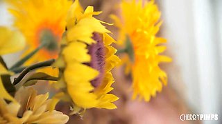 Good-sized Melons Lena Paul Stretches Her Furry Coochie While Troy Eats Her Vagina Before ... (Troy Francisco)