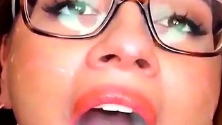 Busty JenKowski bukkake cumslut