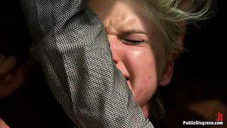 Tall Blonde Amateur Gangbang Creampie - Blackout Contacts Blindfold Fetish HD