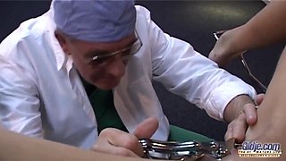 A Hospital Love Story - Angelina & David: Fingering, Handjob, Blonde, Deepthroat, Fetish