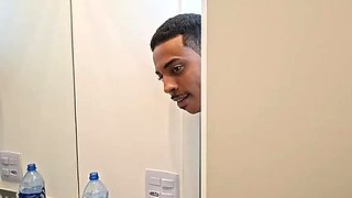 Brazilian MILF Agatha Mama Naked Shower Sex with Young Man Jhony Bomba