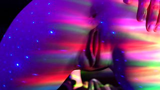 Party visuals as Autumn Orchid plays fingers fists orgasms