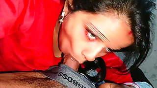 Cumshot in Mouth Indian Bhabhi