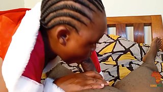Ebony Miss Santa Loves Sucking Bbc