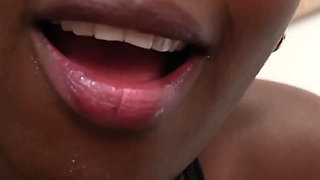 Big Boobs Ebony Pornstar Zaawaadi Fucks Bwc in Doggy and Gives Sloppy Blowjob