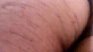 Sniff My Ass Thru Black Pantyhose