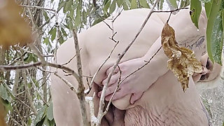 Cum Show in Snow Whores Gonna Blow