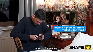 Shame4k. czech dominant chick got so peed off so she fucked that man hard