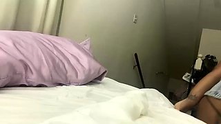 Hot Black Maid Does Some Webcam Black and Ebony