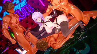 Wuthering Waves - Zani's Rough Sex - Gangbang Creampie & Squirting - 3D Hentai Sex Animation