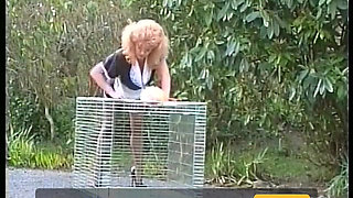 Young French Maid Outdoors