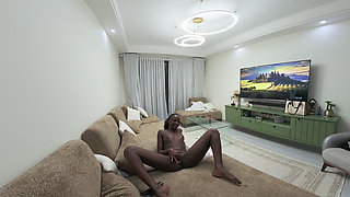 Older White Man Breeds Hot Ebony