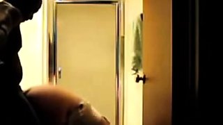 Hot Girl Swings into Interracial Homemade Sex