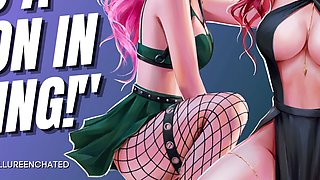 Your Prude GF Gets a Lesson in Fucking from Her Slutty Goth