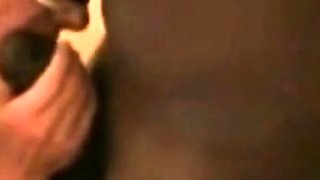 German Amateur Stute's Interracial Cuckold in Stockings - Pa